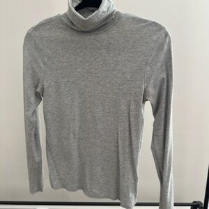 Ralph Lauren Polo is Gray Turtleneck Long Sleeve Top